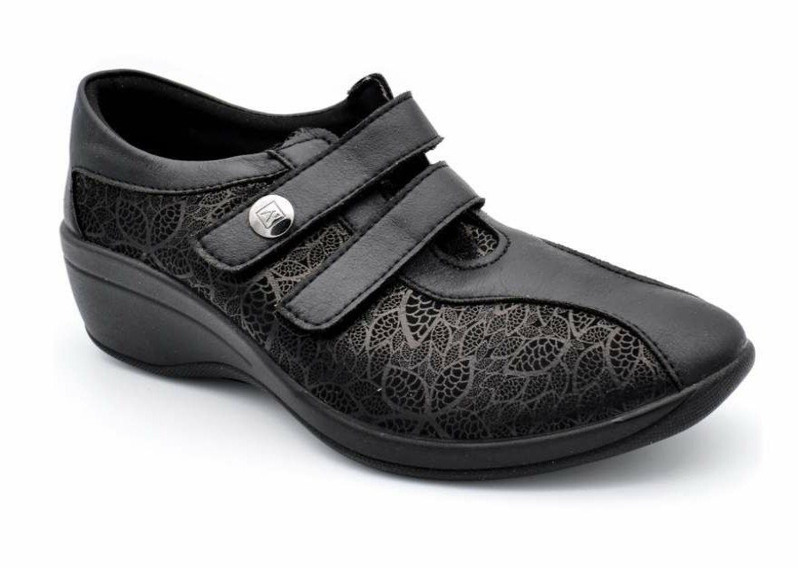 Woman Arcopedico  | Velcro Shoe Arcopedico 4164 Black